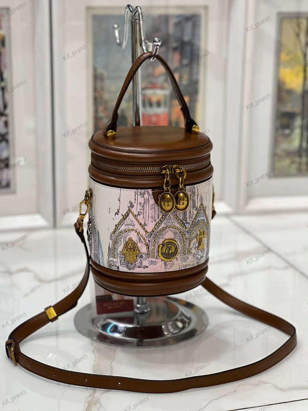 کیف کوچک خوشکل با پرچ و یراق و نگین